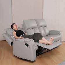 ziv 2 seater manual recliner sofa