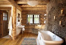 Inspired Bathrooms With Stone Walls