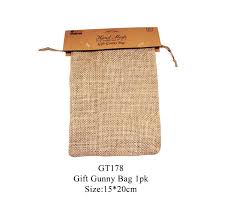 gift gunny bag hemp bag 15x20cm 1pcs