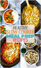 slow cooker recipes for meal prep