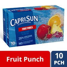 capri sun fruit punch flavored juice