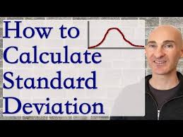 standard deviation how to calculate by