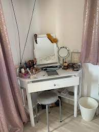 corner dressing table vanity desk with