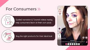 virtual customized makeup tutorials