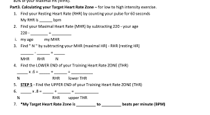 calculating your target heart rate zone