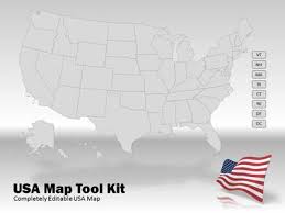 Usa Map Tool Kit A Powerpoint Template From Presentermedia Com
