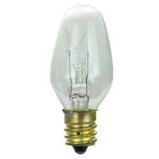 2 Pack Sunlite Incandescent 4 Watt C7 Clear Night Light Bulb For Sale Online