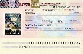 russian work visa