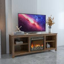 Electric Faux Fireplace Tv Stand Heater