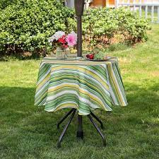 3e Home Patio Round Outdoor Tablecloth