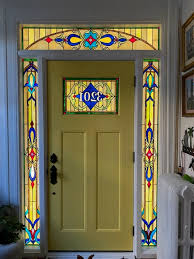 Stained Glass Sidelight S 37 Bright