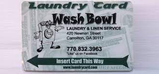 The reader debits the balance and starts the machine. Laundromat With Laundry Card Laundromat That Takes Credit Cards In Carrollton Washbowl Laundry And Linen Service