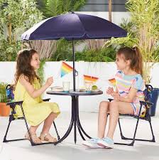 Children S 4 Piece Garden Furniture Set