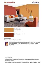 Asian Paints Shade Combination Room