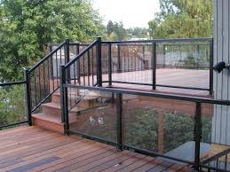 Unless the glass panels of your aluminum glass deck railing systems aren't of the highest quality, the finish will be a lackluster one. 25 Glass Deck Guards Ideas Deck Deck Railings Glass Railing Deck
