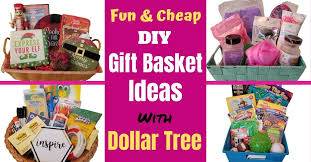 fun diy gift basket ideas with