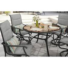 Padded Sling Outdoor Dining Set