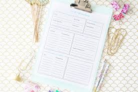 Party Planning Organized Free Printables Included