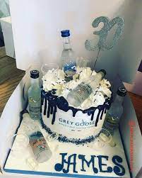 These are some of the most common cake designs out there, but do you know what they're called? 50 Vodka Cake Design Cake Idea February 2020 Alcohol Birthday Cake Birthday Cake For Him 28th Birthday Cake
