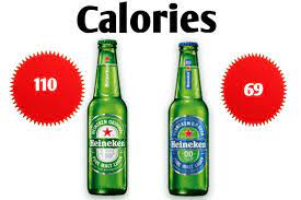 how many calories are in heineken
