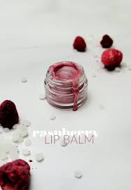 homemade raspberry lip balm lip gloss