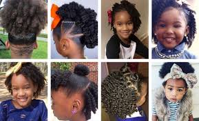 Children's hair models hair hair models. 33 Cute Natural Hairstyles For Kids Natural Hair Kids