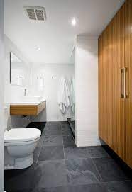 Black Tile Bathrooms Slate Bathroom