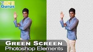 photo elements green screen removal
