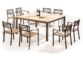 Hyacinth Modern Outdoor Dining Set For 8