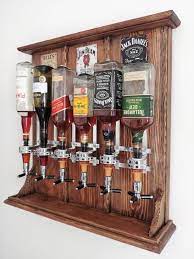 Home Whiskey Bar Wall Mounted Whiskey