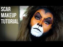 lion king s scar makeup tutorial you