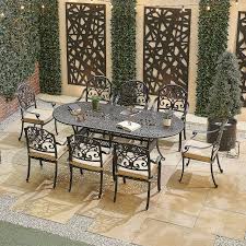 Cotswold 8 Seat Oval Dining Set 2 2m