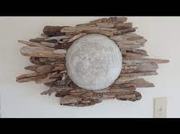 Diy Driftwood Moon Wall Art