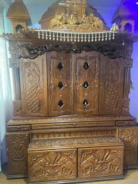 wooden pooja cabinet furniture home