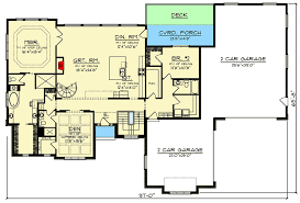 Modern Prairie Style House Plan With