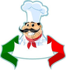 Italian Chef Cook Label Wall Stickers