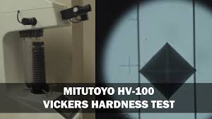 Vickers Hardness Calculation Vickers Hardness Test And