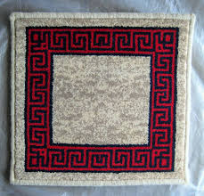 新品 小型 絨毯 ミニ カーペット マット モンゴル