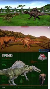 Spino Vs Trex Size Comparison Jpog Jwe Jp3 Jurassicworldevo