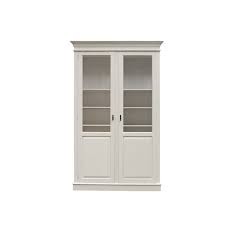 Eton 2 Door Display Cabinet Satin White