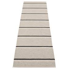 pappelina olle rug 70 x 240 cm grey