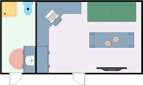 Home Office Floor Plan Template