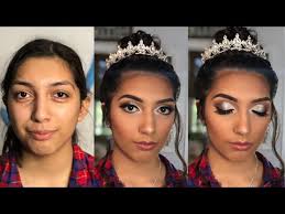quinceañera makeup tutorial client
