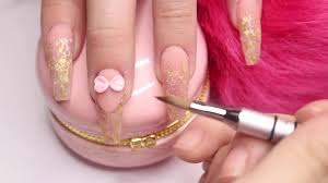 Acrilico uñas rosa con dorado is now staying widely popular by friends all around us, one of these buddy. Acrilico Unas Rosas Con Dorado Decorados