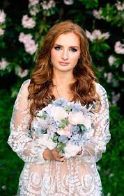 bridal makeup for redheads