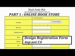 registration form in book