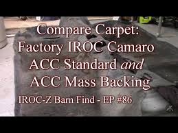 acc carpet m backing compared to