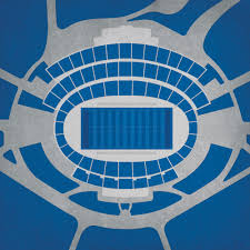 Falcon Stadium Map Art