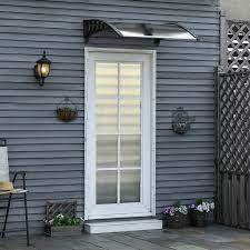 Outsunny Awning Door Canopy 40 6 X 38