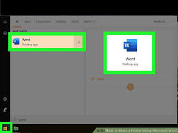 How To Make A Poster Using Microsoft Word 11 Steps Wikihow